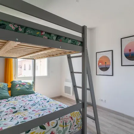 3* A 50m De L'ocean, 5 Pers, Clim, Wifi, Parking - - Fr-1-50-116 * Mimizan-Plage