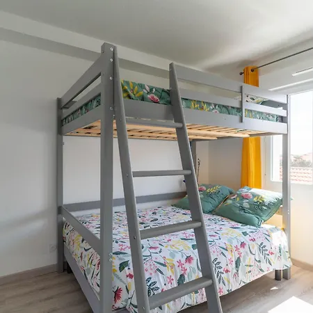 3* A 50m De L'ocean, 5 Pers, Clim, Wifi, Parking - - Fr-1-50-116 * Mimizan-Plage